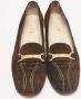Gucci Vintage Pre-owned Suede heels Brown Dames - Thumbnail 3