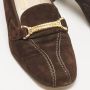 Gucci Vintage Pre-owned Suede heels Brown Dames - Thumbnail 7