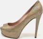 Gucci Vintage Pre-owned Suede heels Gray Dames - Thumbnail 2