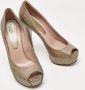 Gucci Vintage Pre-owned Suede heels Gray Dames - Thumbnail 5