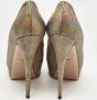 Gucci Vintage Pre-owned Suede heels Gray Dames - Thumbnail 6