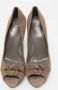 Gucci Vintage Pre-owned Suede heels Gray Dames - Thumbnail 3
