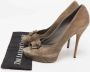 Gucci Vintage Pre-owned Suede heels Gray Dames - Thumbnail 9