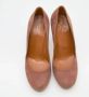 Gucci Vintage Pre-owned Suede heels Pink Dames - Thumbnail 3
