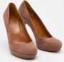 Gucci Vintage Pre-owned Suede heels Pink Dames - Thumbnail 4