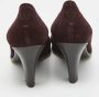 Gucci Vintage Pre-owned Suede heels Purple Dames - Thumbnail 5