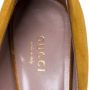 Gucci Vintage Pre-owned Suede heels Yellow Dames - Thumbnail 6