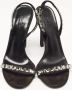 Gucci Vintage Pre-owned Suede sandals Black Dames - Thumbnail 3