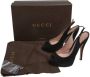 Gucci Vintage Pre-owned Suede sandals Black Dames - Thumbnail 7