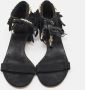 Gucci Vintage Pre-owned Suede sandals Black Dames - Thumbnail 4