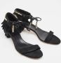 Gucci Vintage Pre-owned Suede sandals Black Dames - Thumbnail 5