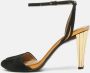 Gucci Vintage Pre-owned Suede sandals Black Dames - Thumbnail 2