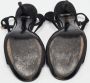 Gucci Vintage Pre-owned Suede sandals Black Dames - Thumbnail 6
