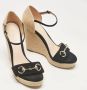 Gucci Vintage Pre-owned Suede sandals Black Dames - Thumbnail 4