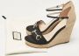 Gucci Vintage Pre-owned Suede sandals Black Dames - Thumbnail 9