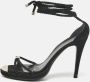 Gucci Vintage Pre-owned Suede sandals Black Dames - Thumbnail 2