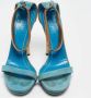 Gucci Vintage Pre-owned Suede sandals Blue Dames - Thumbnail 3