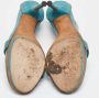 Gucci Vintage Pre-owned Suede sandals Blue Dames - Thumbnail 6