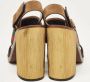 Gucci Vintage Pre-owned Suede sandals Brown Dames - Thumbnail 5