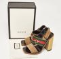 Gucci Vintage Pre-owned Suede sandals Brown Dames - Thumbnail 9