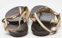 Gucci Vintage Pre-owned Suede sandals Gray Dames - Thumbnail 5