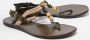Gucci Vintage Pre-owned Suede sandals Green Dames - Thumbnail 4