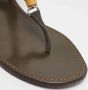 Gucci Vintage Pre-owned Suede sandals Green Dames - Thumbnail 8