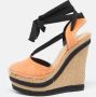 Gucci Vintage Pre-owned Suede sandals Orange Dames - Thumbnail 2