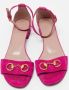 Gucci Vintage Pre-owned Suede sandals Pink Dames - Thumbnail 3