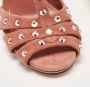 Gucci Vintage Pre-owned Suede sandals Pink Dames - Thumbnail 7