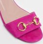 Gucci Vintage Pre-owned Suede sandals Pink Dames - Thumbnail 6