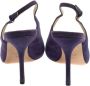 Gucci Vintage Pre-owned Suede sandals Purple Dames - Thumbnail 4