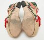 Gucci Vintage Pre-owned Suede sandals Red Dames - Thumbnail 6
