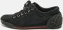 Gucci Vintage Pre-owned Suede sneakers Black Dames - Thumbnail 2