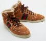 Gucci Vintage Pre-owned Suede sneakers Brown Dames - Thumbnail 4