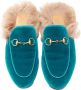 Gucci Vintage Pre-owned Velvet mules Green Dames - Thumbnail 2