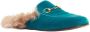 Gucci Vintage Pre-owned Velvet mules Green Dames - Thumbnail 3