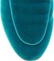 Gucci Vintage Pre-owned Velvet mules Green Dames - Thumbnail 6