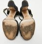 Gucci Vintage Pre-owned Velvet sandals Black Dames - Thumbnail 6