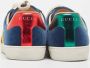 Gucci Vintage Pre-owned Velvet sneakers Blue Dames - Thumbnail 5