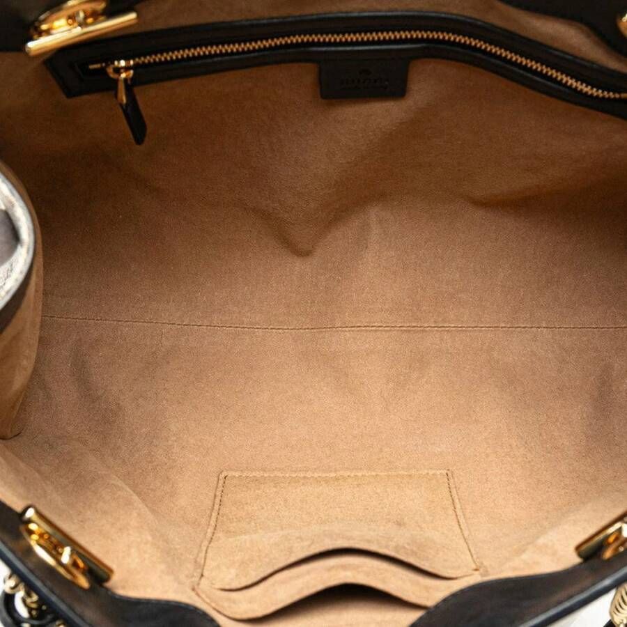 Gucci Vintage Tweedehands hangslot bovenhandvat tas