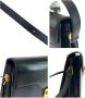 Gucci Vintage Tweedehands leren crossbody tas Gouden slot - Thumbnail 2