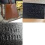 Gucci Vintage Tweedehands schoudertas met leren rand afneembare band en hangslotsluiting - Thumbnail 2