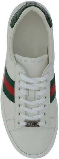 Gucci Webbing Bands Kalfsleren Veterschoenen