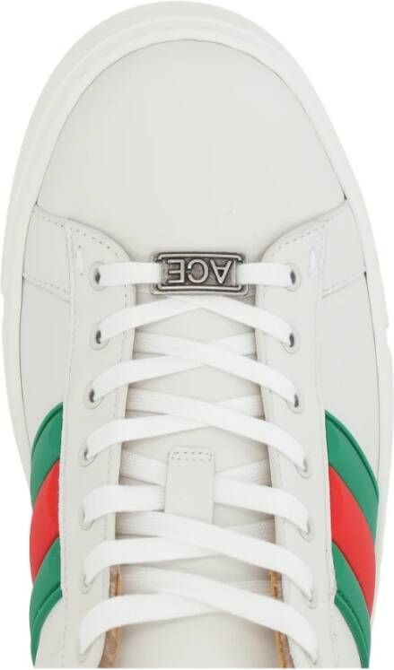 Gucci Witte Sneakers voor een stijlvolle look