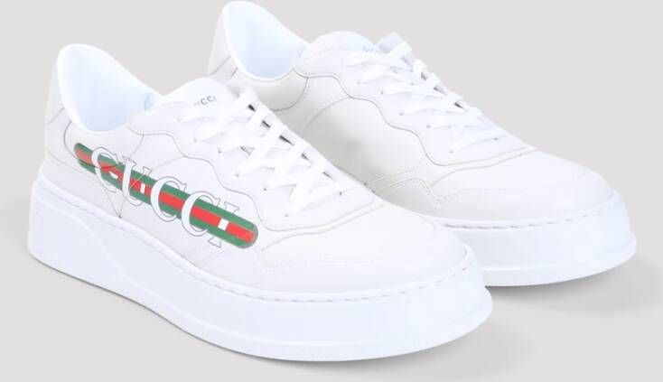 Gucci Witte Sneakers voor Mannen Aw24 White Heren