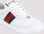 Gucci Veterschoenen met contrasterende plateauzool White Dames - Thumbnail 8