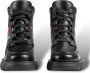Gucci Interlooking Veterschoenen Zwart Nieuw Black Heren - Thumbnail 4