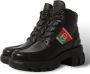 Gucci Interlooking Veterschoenen Zwart Nieuw Black Heren - Thumbnail 7