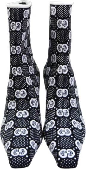 Gucci Zwarte Laarzen voor Stijlvolle Outfits Multicolor Dames